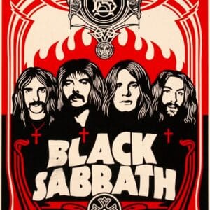 rock and roll collectibles wall art canvas posters black sabbath