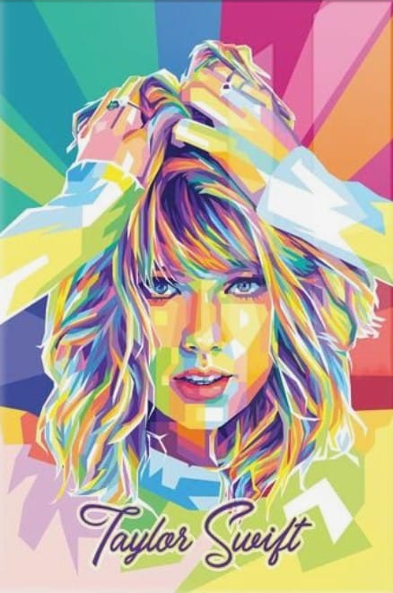 rock and roll collectibles wall art canvas posters TAYLOR SWIFT 2