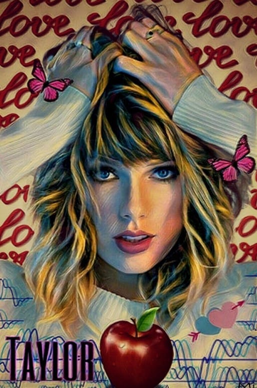 rock and roll collectibles wall art canvas posters TAYLOR SWIFT 3