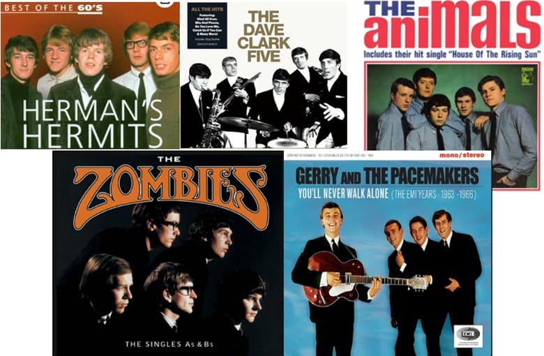 17 Secondary Bands of the British Invasion