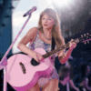 TAYLOR SWIFT ERAS Tour Trio with Spinner Guitar Stand
